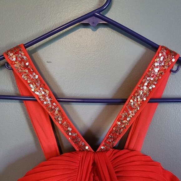 Hailey Logan by Adrianna Papell Dress in Coral - Picture 5 of 6